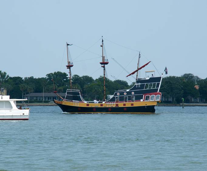 Black Raven Pirate Ship in St. Augustine, FL
