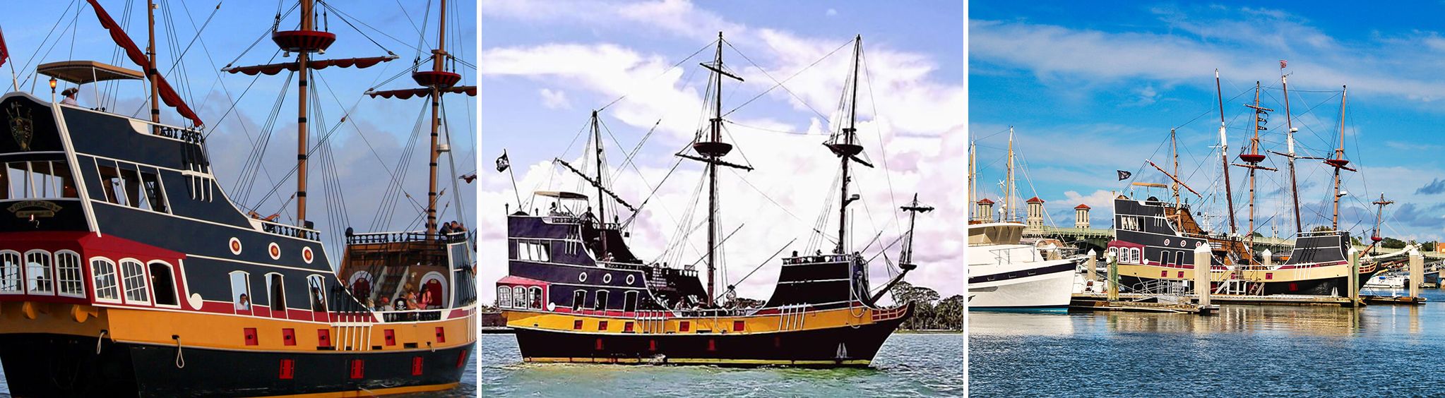 Black Raven Pirate Ship in St. Augustine, FL