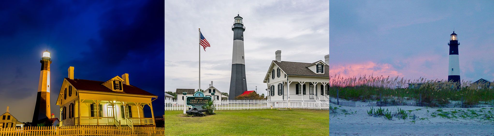 Tybee Island Lighthouse near Savannah, GA