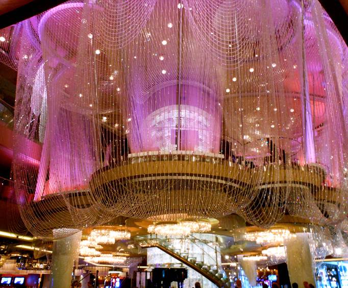 World S Largest Chandelier In Las Vegas Nv