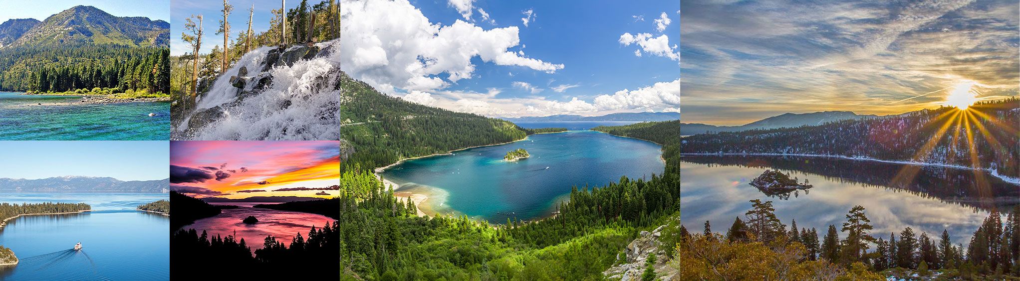 Emerald Bay State Park in Lake Tahoe, CA