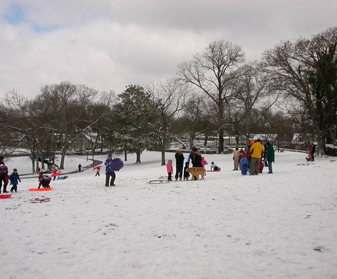 Sevier Park in Nashville, TN