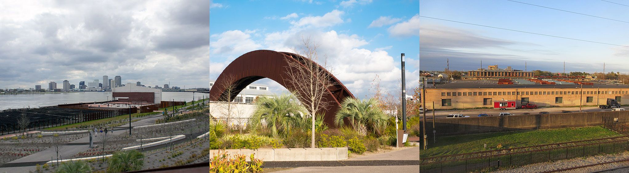 Crescent Park in New Orleans