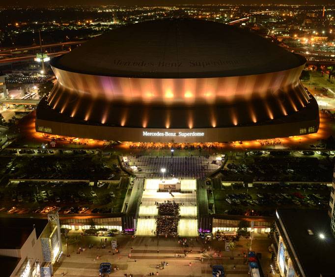 Mercedes-Benz Superdome in New Orleans