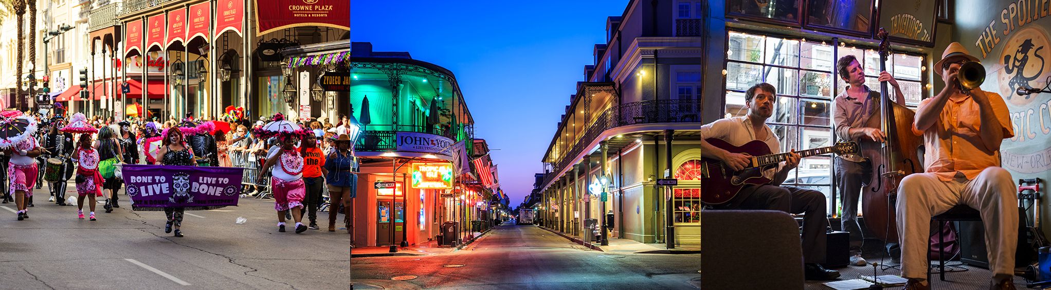 Various Venues in New Orleans