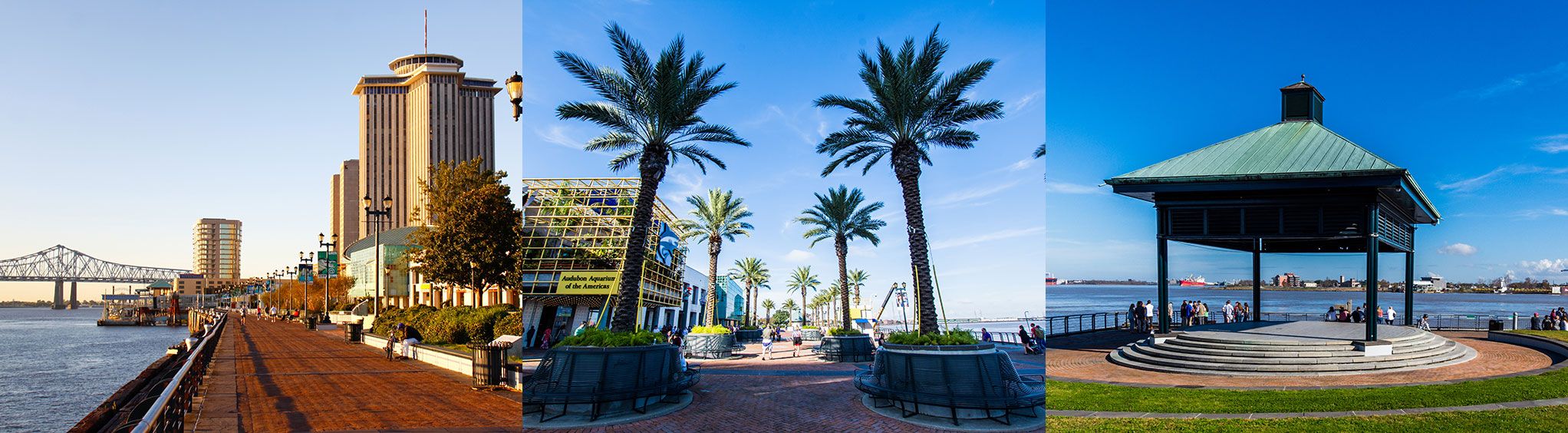 Woldenberg Park in New Orleans