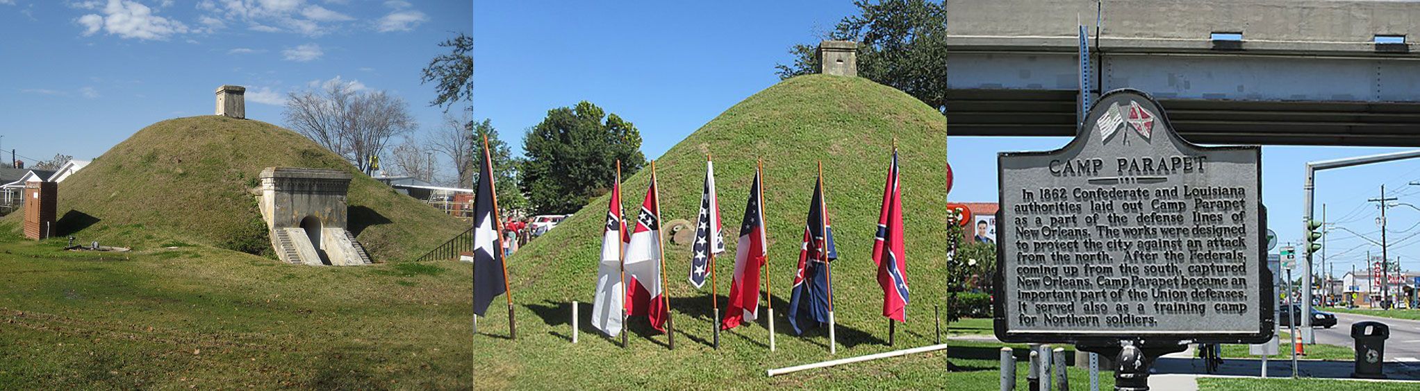 Camp Parapet near New Orleans