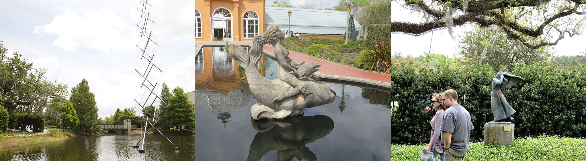 Crevasse 22 | River House and Sculpture Garden near New Orleans