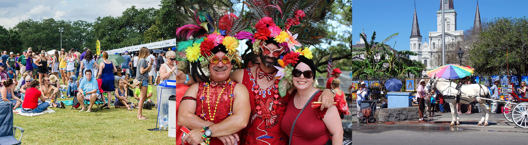 New Orleans City Park Festival Grounds in New Orleans