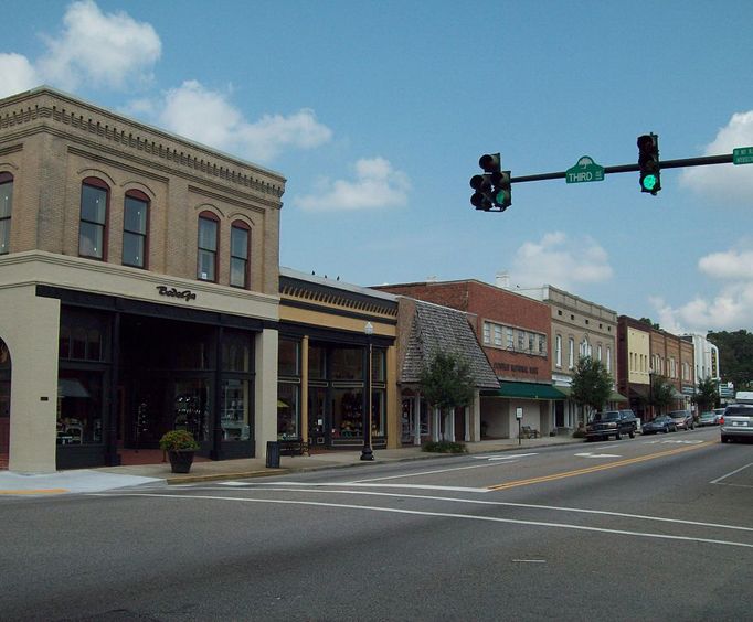 Downtown Conway near Myrtle Beach