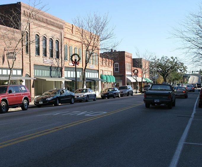 Downtown Conway near Myrtle Beach, SC