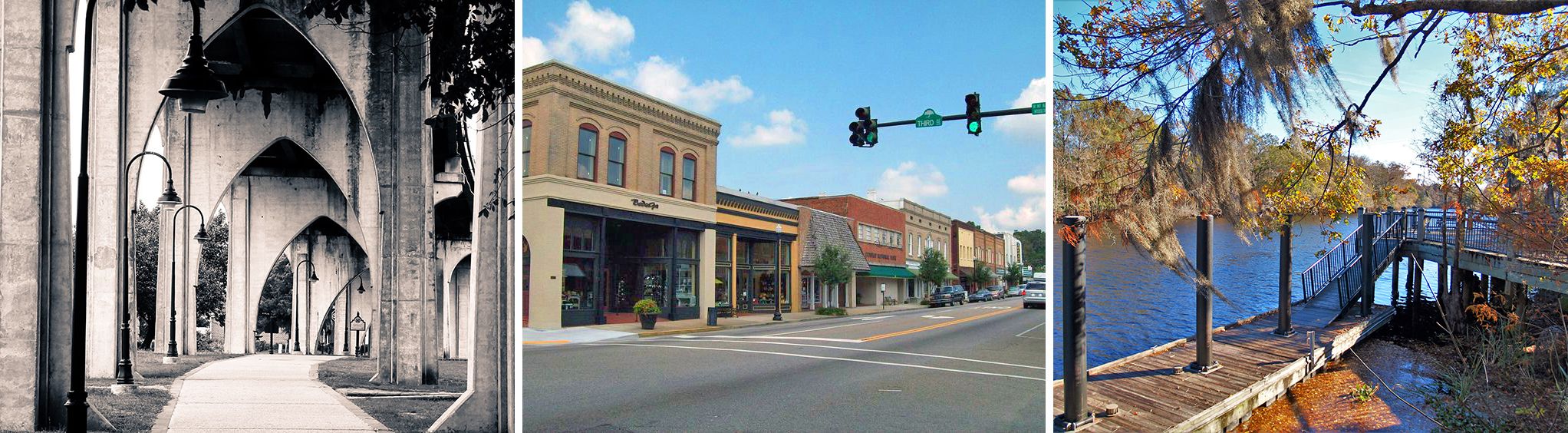 Downtown Conway near Myrtle Beach