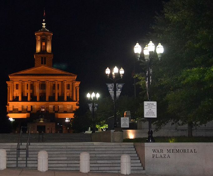 War Memorial Plaza in Nashville
