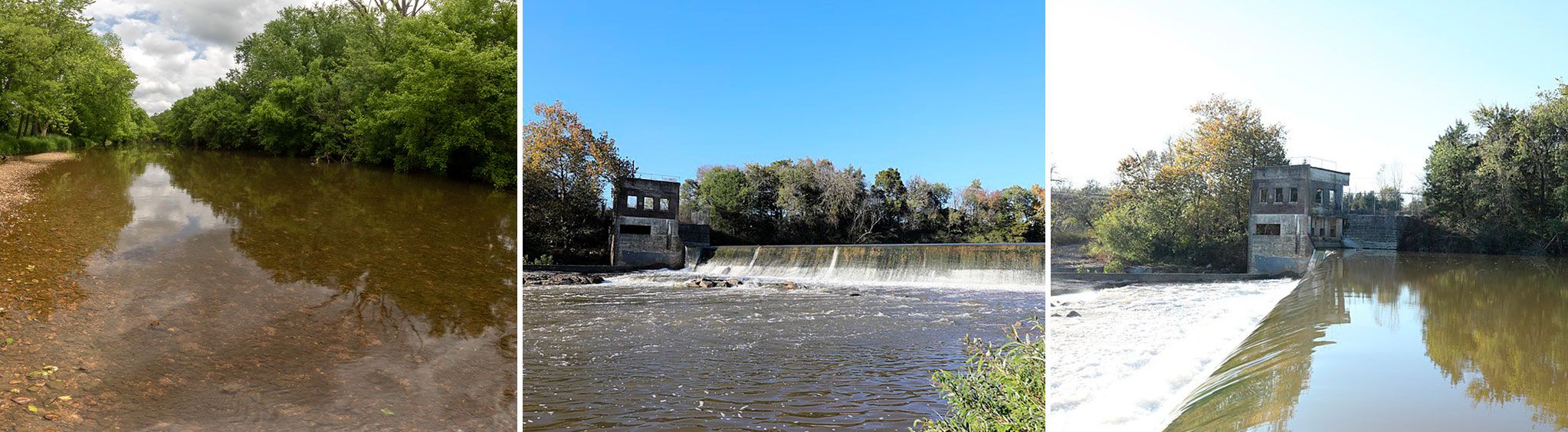 Walter Hill Dam near Nashville