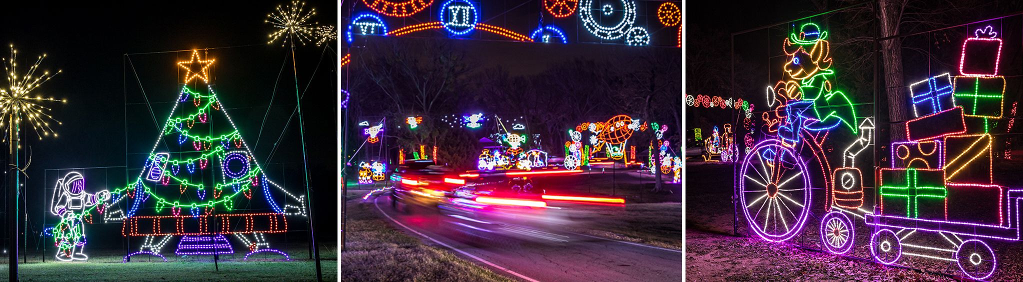Lights of Joy Christmas Drive-Thru in Branson, MO