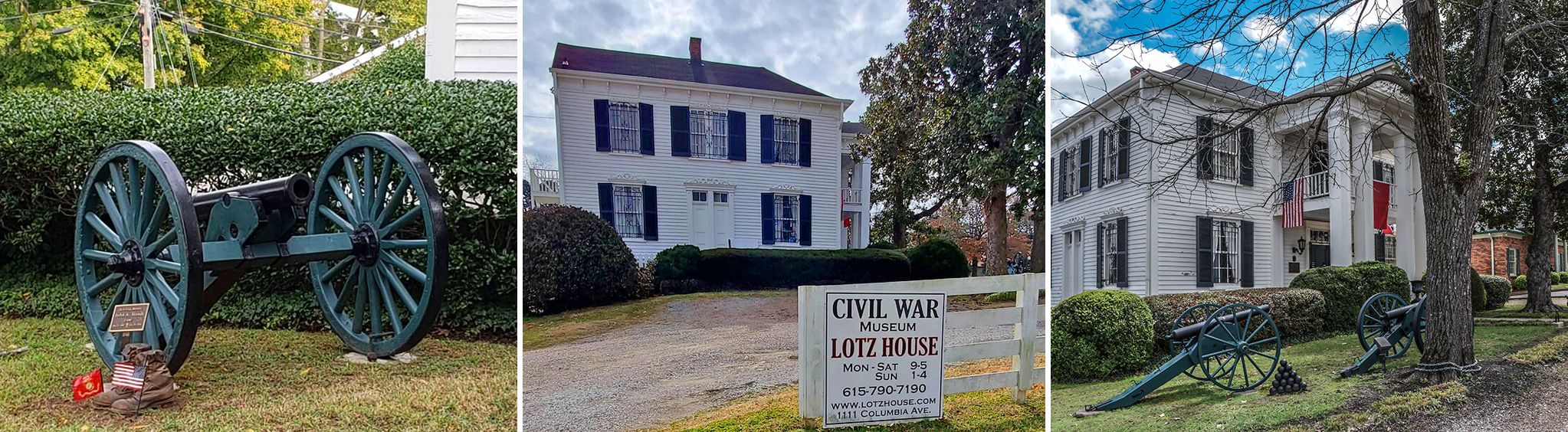 Lotz House Museum near Nashville, TN