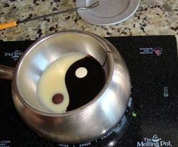 Yin and yang dish