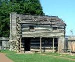 Fort Nashborough on the Riverfront in Nashville, TN Fort Nashborough on the Riverfront in Nashville, TN