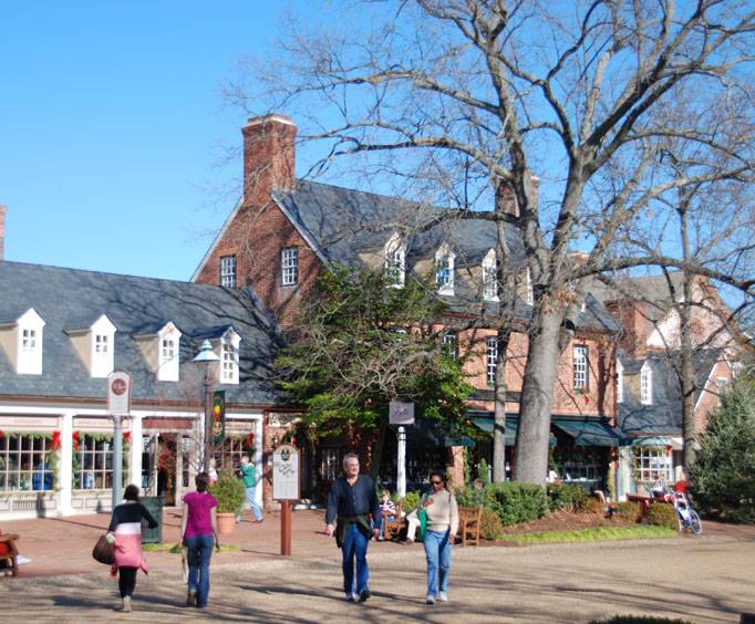 Merchants Square at Colonial Williamsburg in Williamsburg, VA
