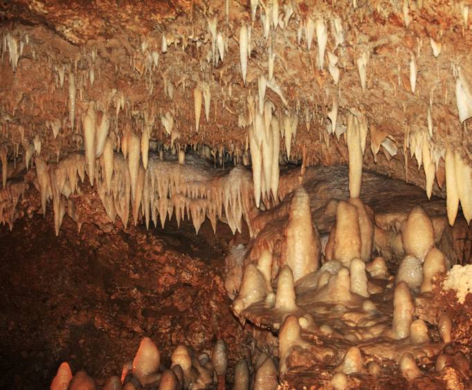 Indian Echo Caverns near Hershey, PA