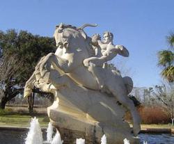 Fountain statue