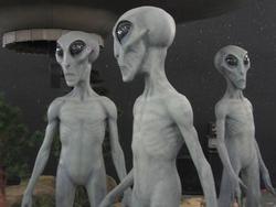 Alien exhibit