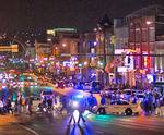 Downtown Nashville in Nashville, TN, nightlife Downtown Nashville in Nashville, TN, nightlife