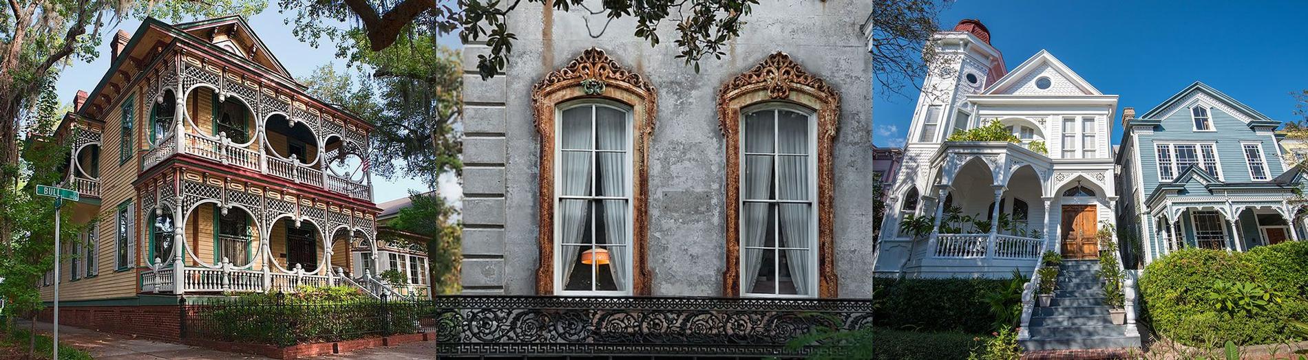Savannah's Victorian District in Savannah, GA