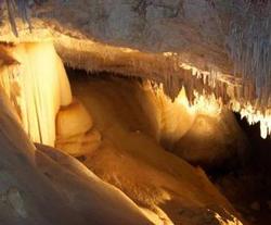 Inside of the cave