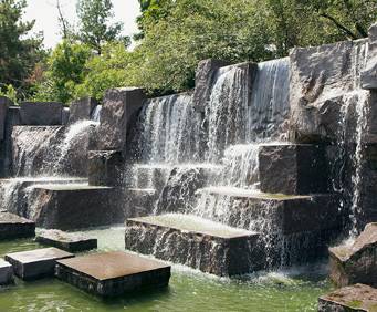 Franklin Delano Roosevelt Memorial in Washington, DC
