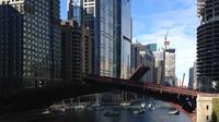 View of Chicago River Bridges