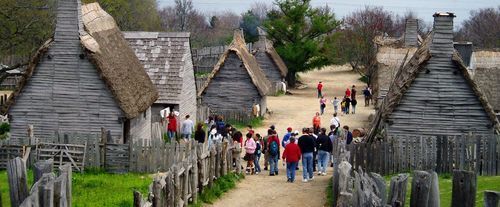 Plimoth Plantation & Mayflower II Tour, village