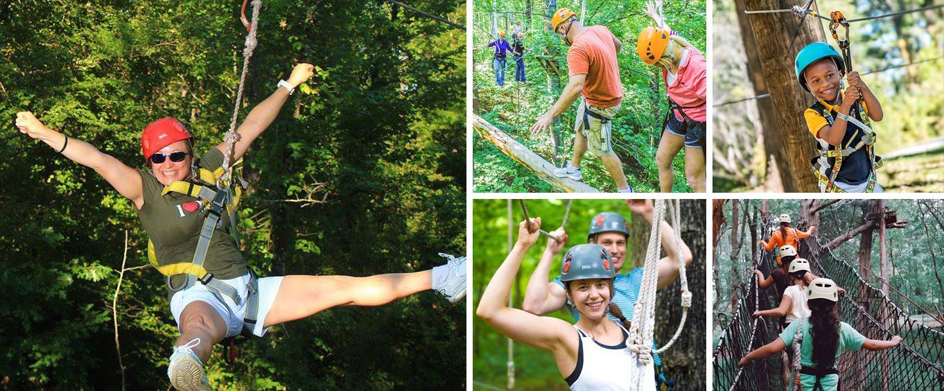 Aerial Adventure Park at Nashville West Collage