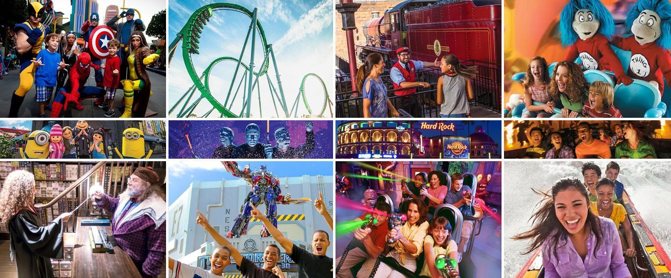 Universal Orlando Resort Collage