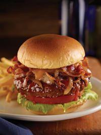 Hickory Barbeque Bacon Cheeseburger