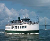 Sunset on the Charleston Harbor Tour