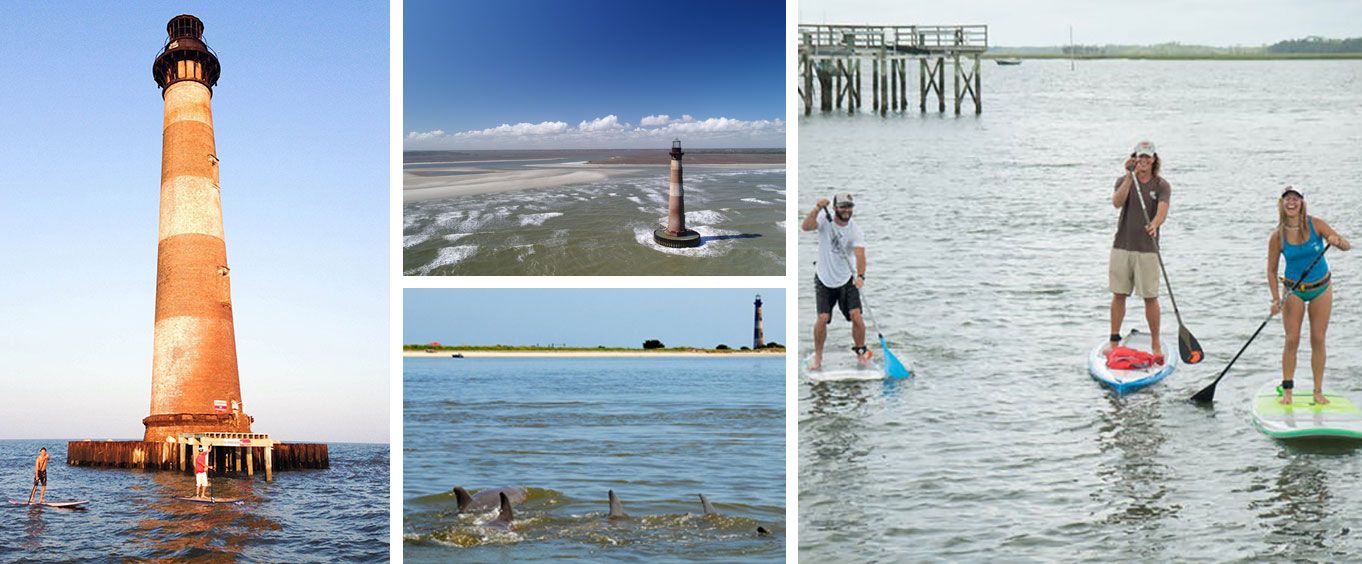 Have Fun on the Morris Island Lighthouse Sup Tour