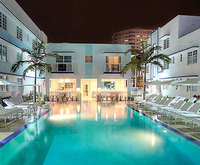 Outdoor Swimming Pool of Pestana South Beach Art Deco Hotel
