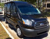 14 passenger black luxury Van