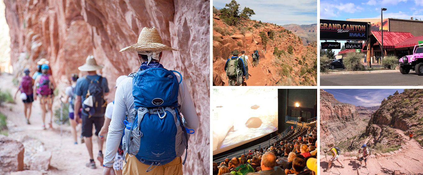 Explore with the Grand Canyon National Park Hiking Tour and Imax Movie