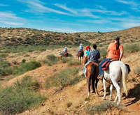 No matter your age, horse back riding is always a great adventure!