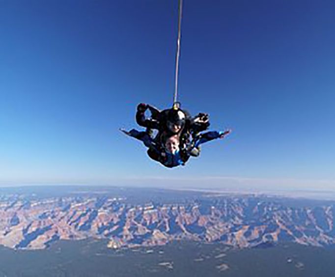 Self Drive Grand Canyon Skydiving Experience with Optional Upgrades from Las Vegas