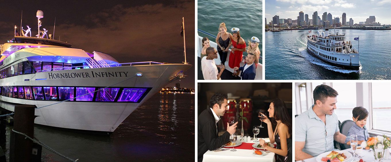 Enjoy the Horblower San Diego Lunch Dinner and Sightseeing Cruises
