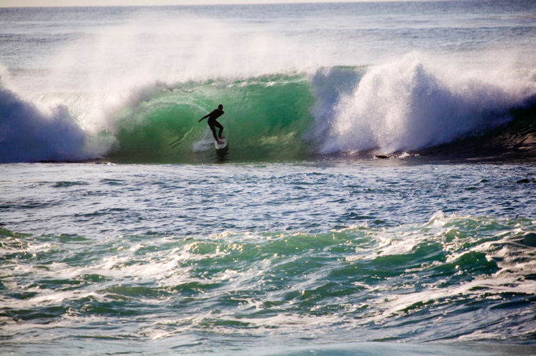 Surfing in San Diego