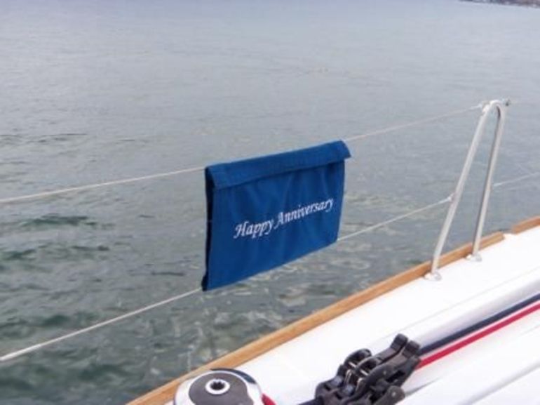 Happy Anniversary sign!