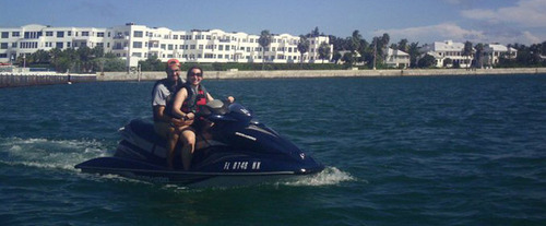 Couple Enjoys the Ultimate Jet Ski Tour of Key West