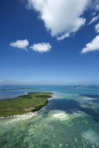Helicopter Flight Over Florida Keys
