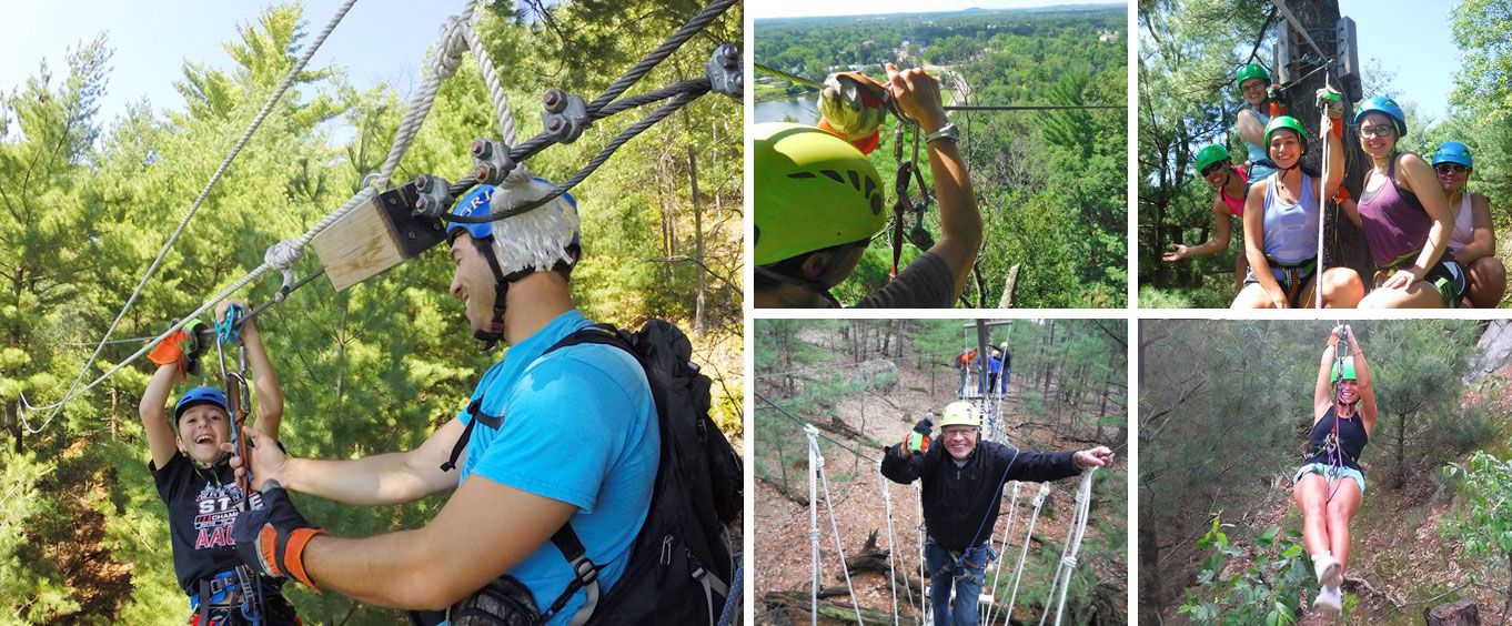 Incredible Family Fun with the Wisconsin Dells Zip Line Eco Tour