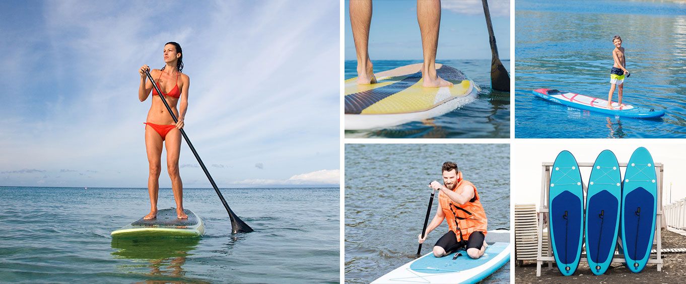 Stand Up Paddle Board Rental in Panama City Beach Collage