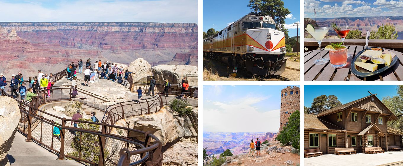 Grand Canyon Deluxe Tour Collage
